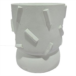 VASO DE CIMENTO BRANCO