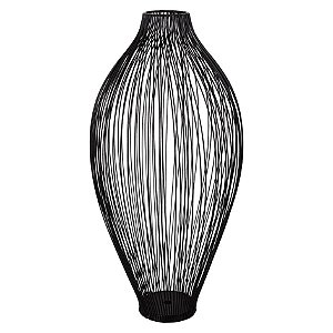 VASO DE METAL PRETO