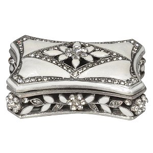 PORTA JOIA COM CRISTAL
