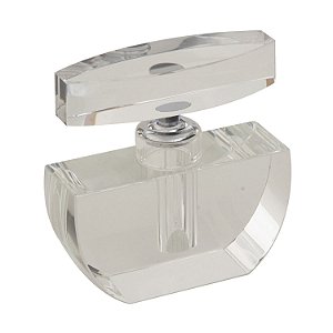 GARRAFA DE PERFUME DECORATIVA DE VIDRO
