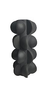 VASO DE CERAMICA PRETO