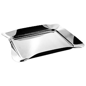 BANDEJA DE AÇO INOX BONBON 36CM X 30CM X 4,5CM - WOLFF