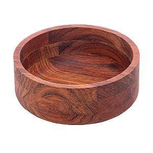 BOWL DE MADEIRA JATOBÁ 15CM X 5,5CM - WOLFF CRAFT