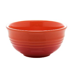 BOWL DE CERÂMICA RETRÔ LARANJA 14CM X 7CM - WOLFF