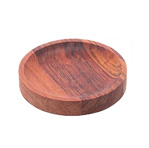 CONJUNTO 4 PORTA COPOS DE MADEIRA JATOBÁ 11CM X 7,5CM - WOLFF CRAFT