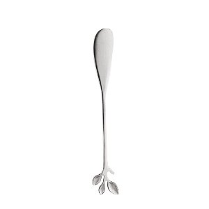 CONJUNTO 4 ESPÁTULAS DE AÇO INOX LEAVES PRATA - WOLFF