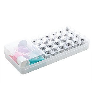 CONJUNTO 35 PEÇAS PARA CONFEITARIA DE AÇO INOX - WOLFF
