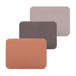 CONJUNTO 3 TÁBUAS PARA CORTE DE FIBRA DE PINHO E PP PINE VARIADOS 30CM X 22CM X 2,5CM - WOLFF