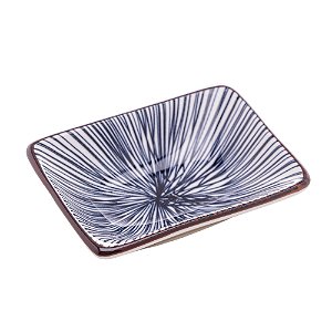 CONJUNTO 2 PORTA SHOYU DE PORCELANA KOJI 9CM X 7CM X 2,5CM - WOLFF