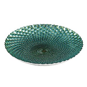 CENTRO DE MESA DE VIDRO INSTAMBUL 41CM X 6,5CM - WOLFF