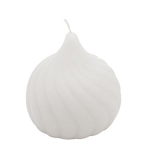 VELA DE PARAFINA SUSPIRO BRANCA 6,5CM X 7CM - WOLFF