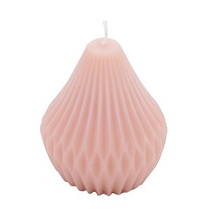 VELA DE PARAFINA ORIGAMI NUDE 6,5CM X 8CM - WOLFF