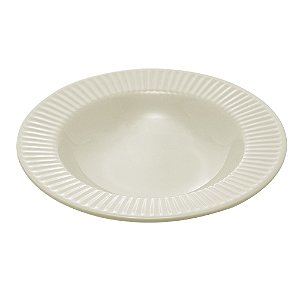 PRATO FUNDO DE CERÂMICA LINES 22,5 CM - WOLFF