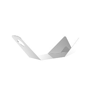 PORTA VINHO DE AÇO INOX ORIGAMI 31CM X 11CM X 12CM - WOLFF