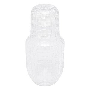 MORINGA DE VIDRO COM COPO CHESS 500ML/145ML - WOLFF