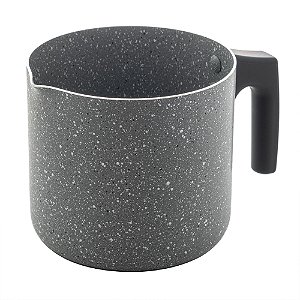 LEITEIRA EM ALUMÍNIO COM REVESTIMENTO CERÂMICO GRANILITE CINZA 12CM - WOLFF
