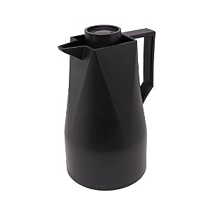 GARRAFA TÉRMICA DE PLÁSTICO ORIGAMI PRETA 1L - WOLFF