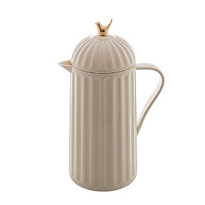 GARRAFA TÉRMICA DE PLÁSTICO BIRD BRANCA 1L - WOLFF