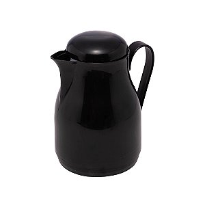 GARRAFA TÉRMICA DE PLÁSTICO BASIC PRETA 300ML - WOLFF