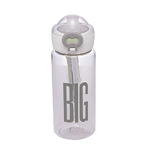 GARRAFA SQUEEZE DE POLICARBONATO BRANCA 600ML - WOLFF