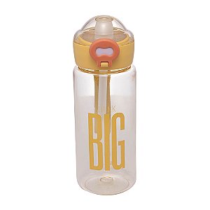 GARRAFA SQUEEZE DE POLICARBONATO AMARELA 600ML - WOLFF