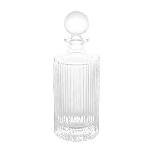 GARRAFA PARA WHISKY DE CRISTAL LINES 800ML - WOLFF