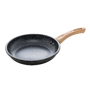 FRIGIDEIRA DE INDUÇÃO EM ALUMÍNIO COM REVESTIMENTO CERÂMICO GRANILITE PRETA 20CM - WOLFF