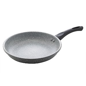 FRIGIDEIRA DE INDUÇÃO EM ALUMÍNIO COM REVESTIMENTO CERÂMICO GRANILITE CINZA 24CM - WOLFF