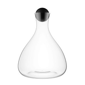 DECANTER DE CRISTAL ECOLÓGICO COM TAMPA ESFERA LAUTOS VERITAS 2,3L - WOLFF