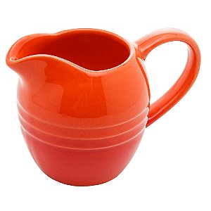 CREMEIRA DE CERÂMICA RETRÔ LARANJA 12,5CM X 8CM X 9CM - WOLFF