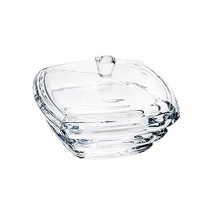PORTA MANTIMENTO DE VIDRO COM ROLHA 90ML - LYOR