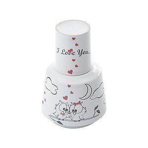 COPO DE BAMBU E PP PARA CAFÉ COM TAMPA SORTIDO 400ML - LYOR