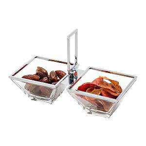 CONJUNTO 4 LUGARES AMERICANO DE PLÁSTICO SUSSEX ROSÉ 38CM - LYOR