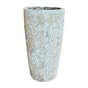 VASO VIETNAMITA DE CERAMICA IMPORTADO SINGAPURA ATLANTIS D50XA90CM