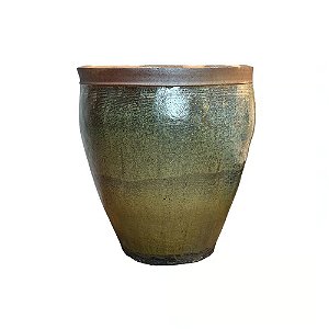VASO RUSTICO DE CERAMICA IMPORTADO FIJI MESCLADO D77XA83CM