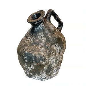 VASO VIETNAMITA DE CERAMICA IMPORTADO BARMAN ATLANTIS D30XA36CM