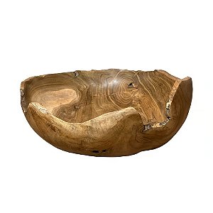 CENTRO DE MESA BALINA EM RAIZ TEKA BALI D41XA14CM
