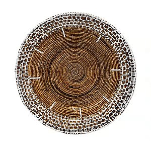 PRATO ARTESANAL BALI RENDADO 60CM