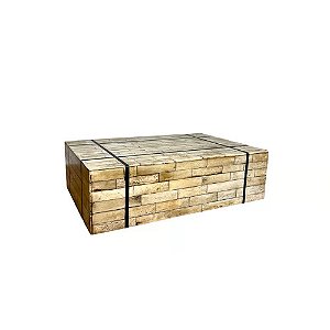 CAIXA DECORTATIVA EM OSSO L25XA07XC15CM