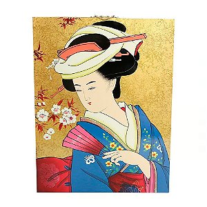 PAINEL JAPAN GUEIXA CEREJEIRA BRANCA
