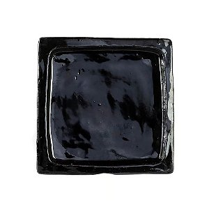 PRATO VIETNAM QUADRADO PRETO 32CM