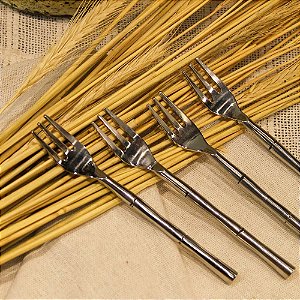CONJUNTO DE GARFOS EM ACO INOX 4 PECAS