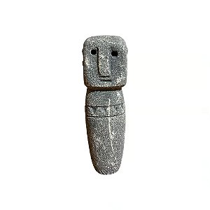 ESCULTURA ETNICA SINGH PEDRA NATURAL IMPORTADA A15CM