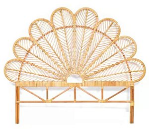CABECEIRA CAMA SOLTEIRO EM RATTAN 125CM