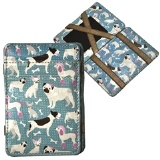CARTEIRA PU MAGIC WALLET DOGS FEMININA COLORIDO 7,3 X 11 X 1