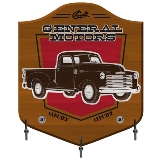 CABIDEIRO MADEIRA GM SMALL TRUCK FD VERMELHO/PRETO 25 X 28 C