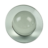 PECA DECORATIVA ESFERA EM CRISTAL FUME