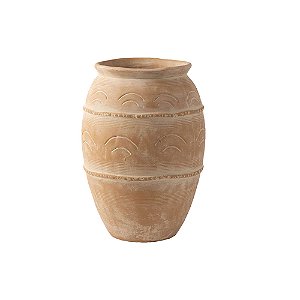 VASO DECORATIVO EM CERAMICA TERRACOTA