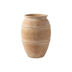 VASO DECORATIVO EM CERAMICA TERRACOTA