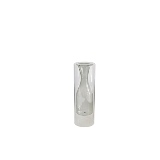 VASO DE VIDRO TRANSPARENTE